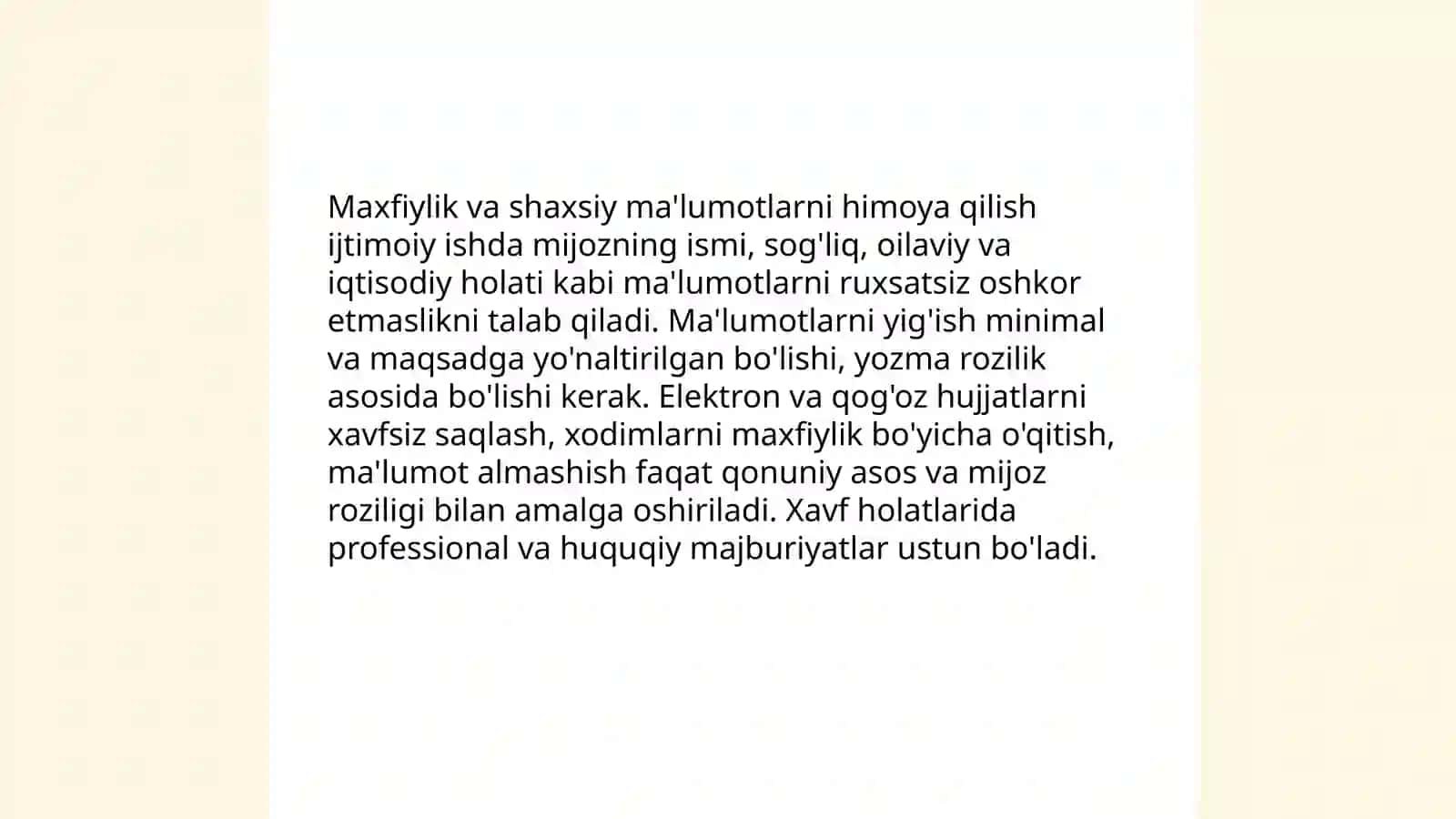 ADU TARIX IJTIMOIY ISH MASOFAVIY TA'LIM YO'NALISHI 1 BOSQICH TALABASI 3
