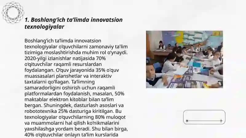BOSHLANG’ICH TA’LIM NAZARIYASI VA METODIKASI KAFEDRASI BOSHLANG’ICH TA’LIM YO’NALISHI BT21-S-03 D – GURUH TALABASI ULUGXOJAYEVA MADINA ERKINOVNANING HISOBOTI 3