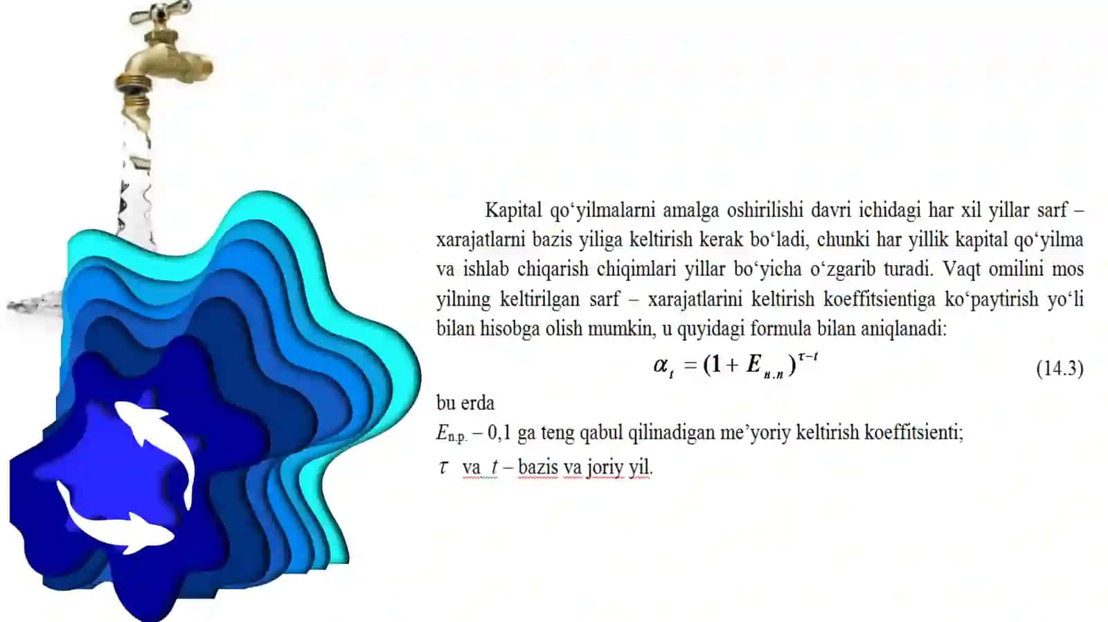 Gidrotexnika inshootlarini rekonstruksiya qilishni texnik–iqtisodiy asoslash 3