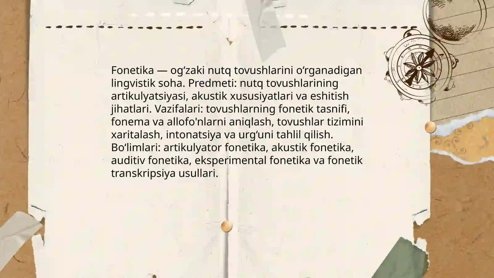 Tilshunoslik va uning boʻlimlari 3