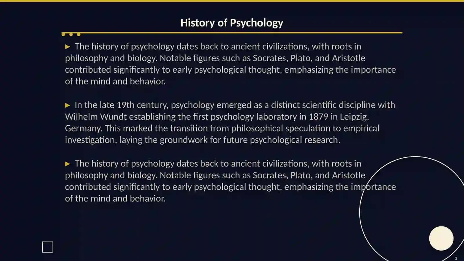 Pyschology 3