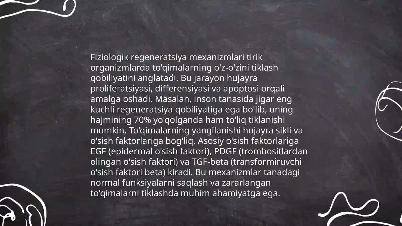 Fiziologik va reperativ regeneratsiya 3