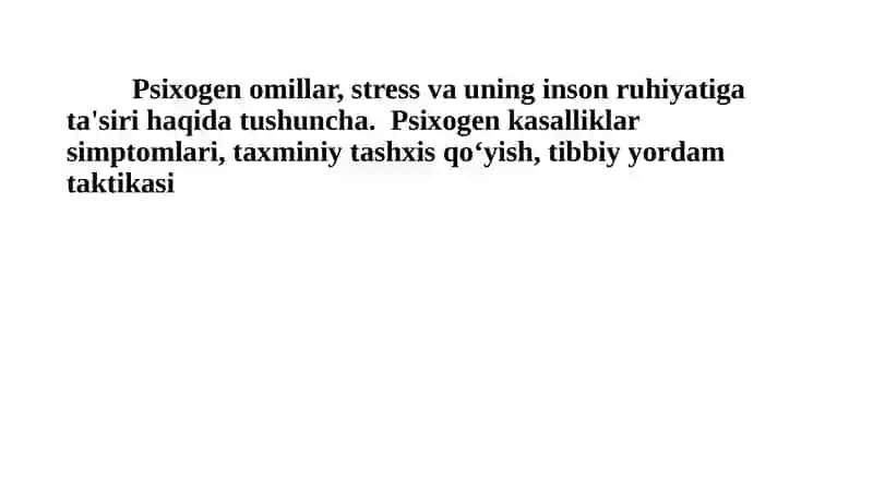 Psixogeniyalar.Psixoterapiyausullari 3