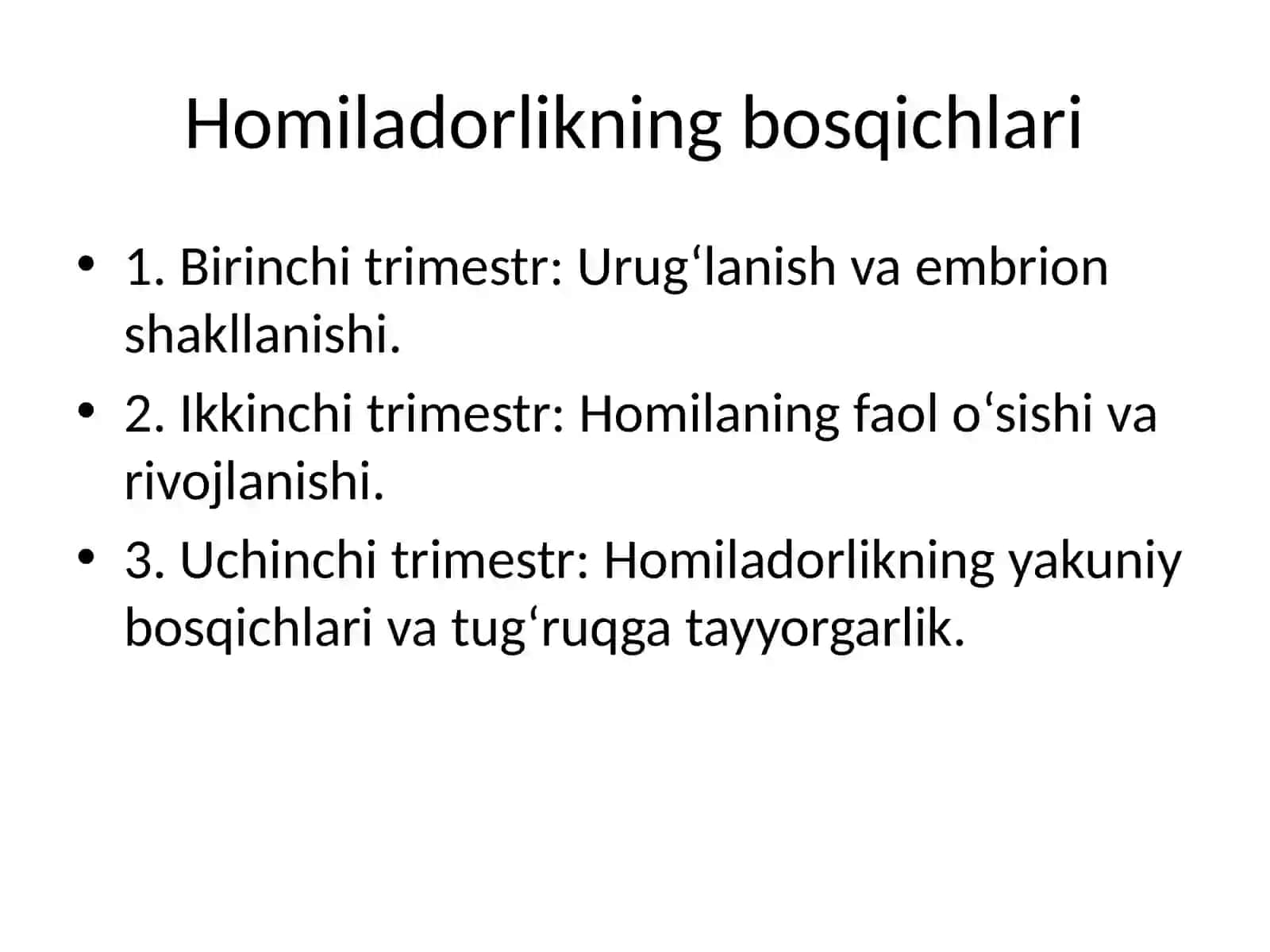 Homiladorlik davri va uning shaxs taraqqiyotidagi ahamiyati 3