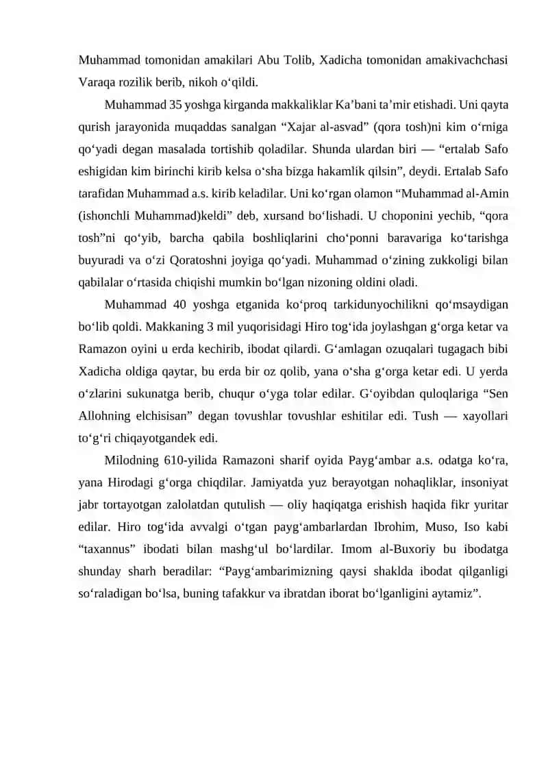 ISLOM QADRIYATLARI VA MAʼRIFATINING HOZIRGI DAVRDAGI AHAMIYATI 3