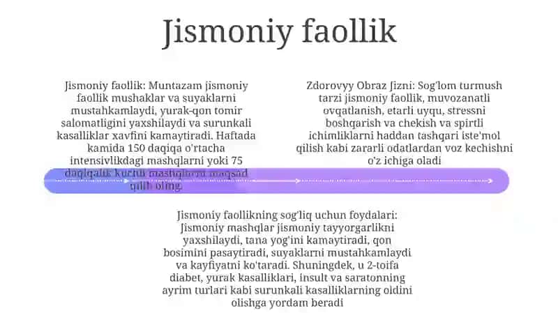 Sog'lom turmush tarzi 3