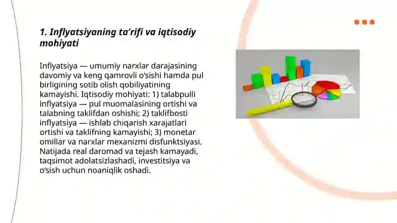 Inflatsiyaning mohiyati va kelib chiqish sabablari 3
