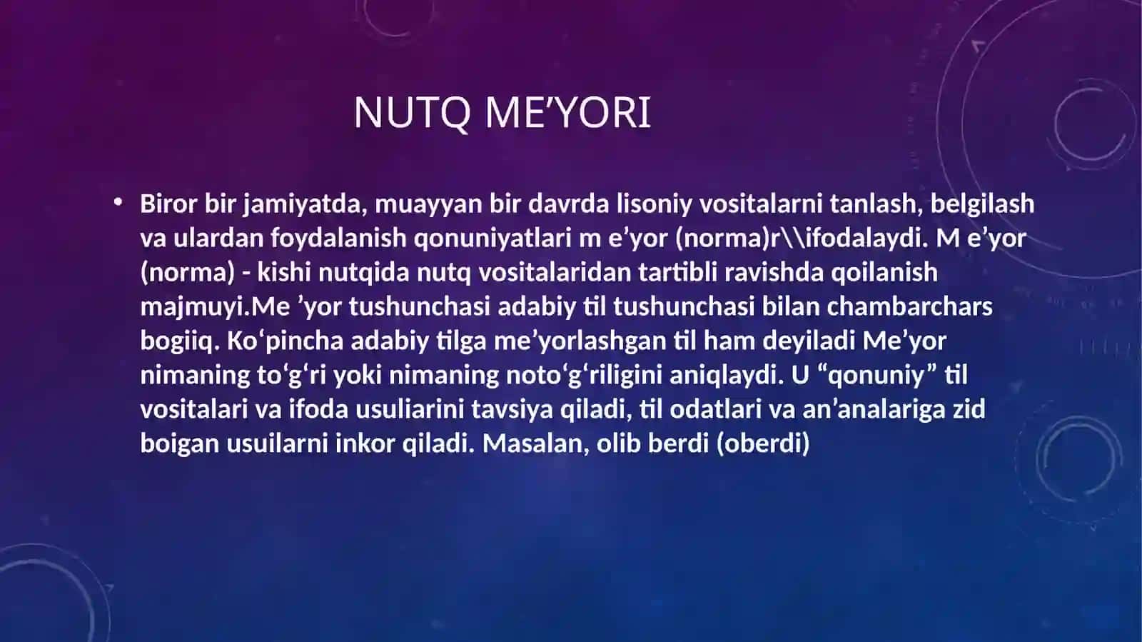 Sotsiolingvistikada lisoniy tushunchalar 3