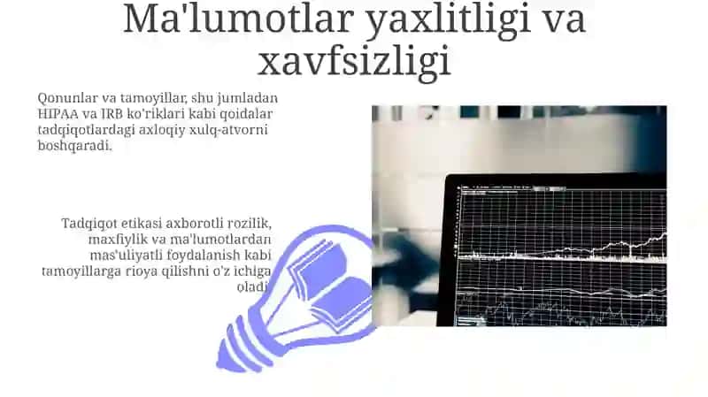 Tadqiqotda etika: qonunlar va prinsiplar 3