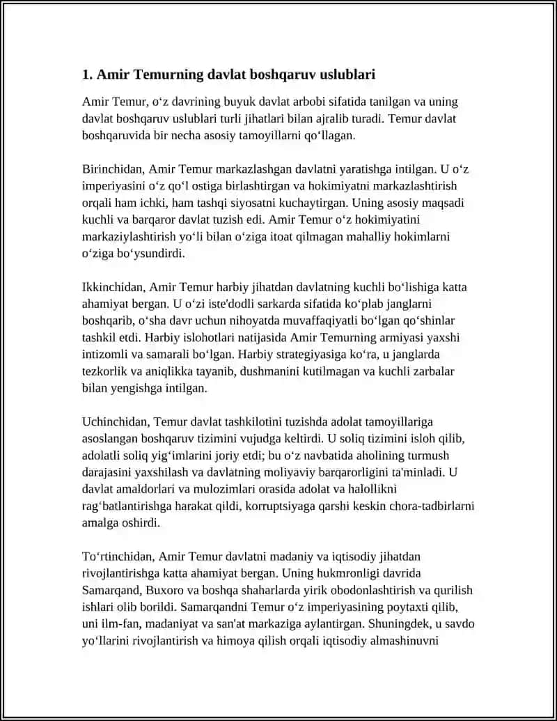 AMIR TEMUR- BUYUK DAVLAT ARBOBI 3