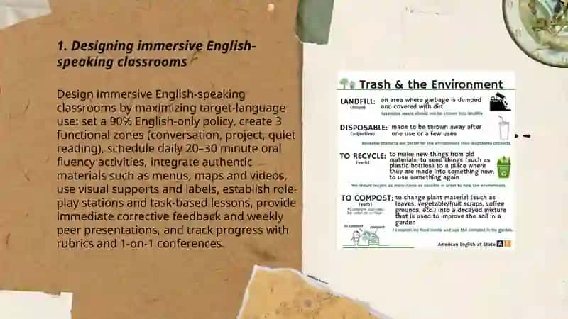 Creating in English Enviroment 3