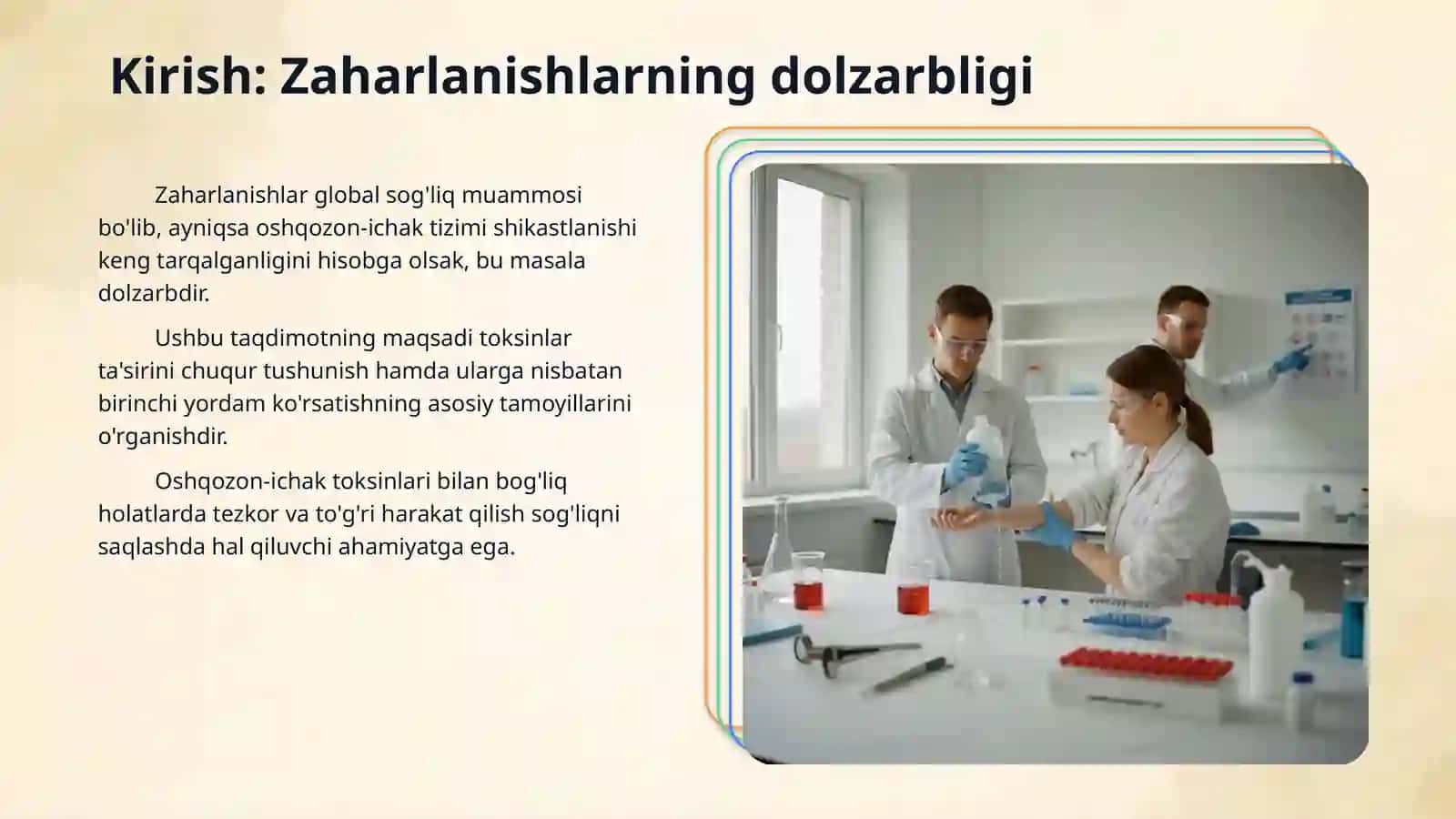 Kuchli ta’sir etuvchi zaharli moddalar va ular bilan zaharlanganda birinchi yordam ko‘rsatishning mohiyati. 3