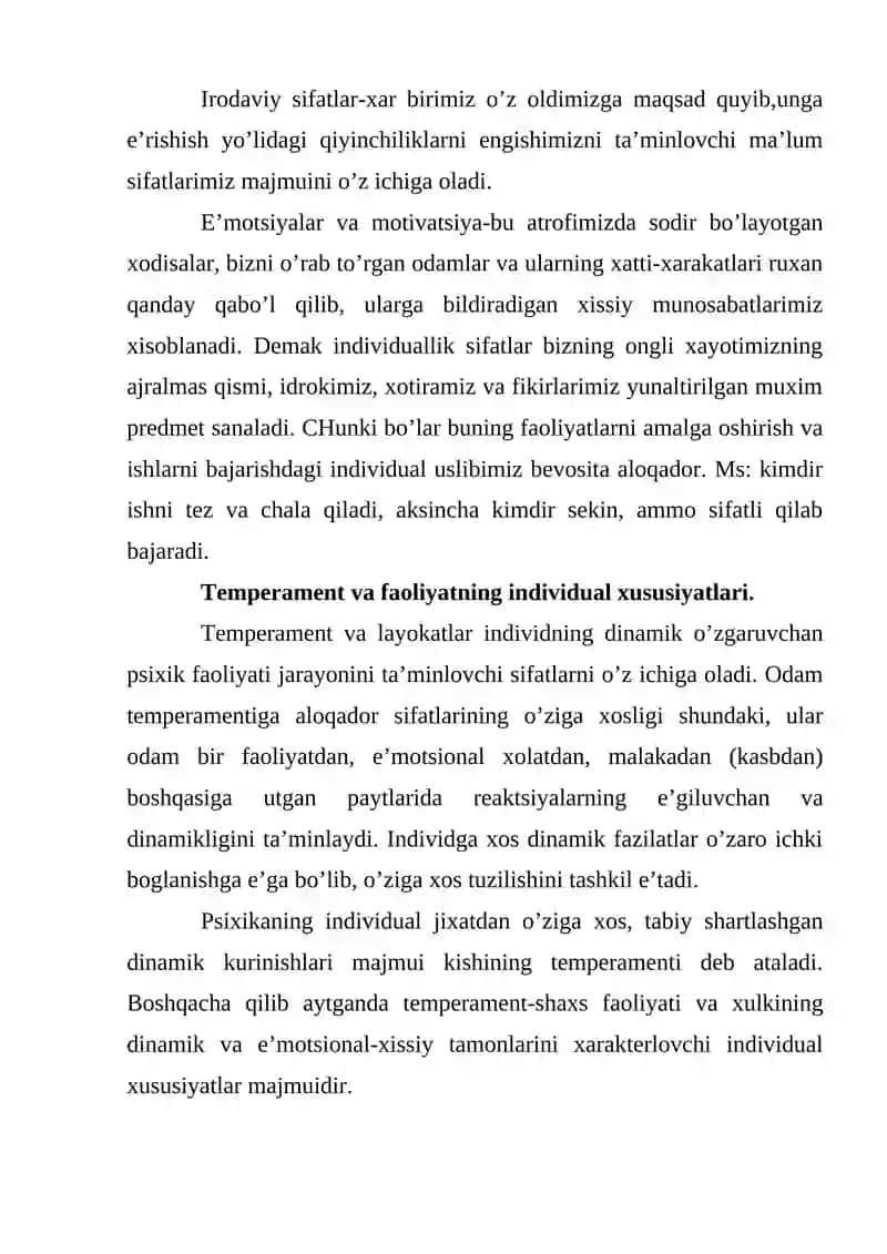 Qobiliyatlar shaxs individual psixologik xususiyatlari sifatida 3