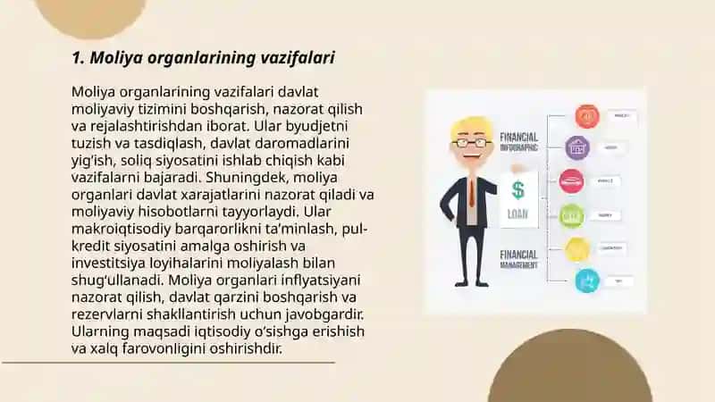 Moliya organlari va G'aznachilikda nazorat asoslari 3