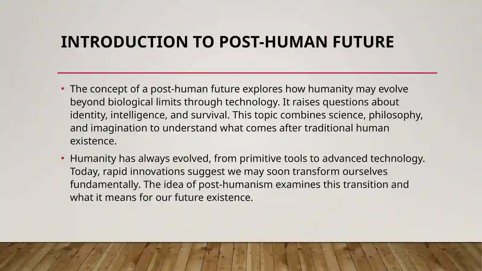Post-Human Future 3