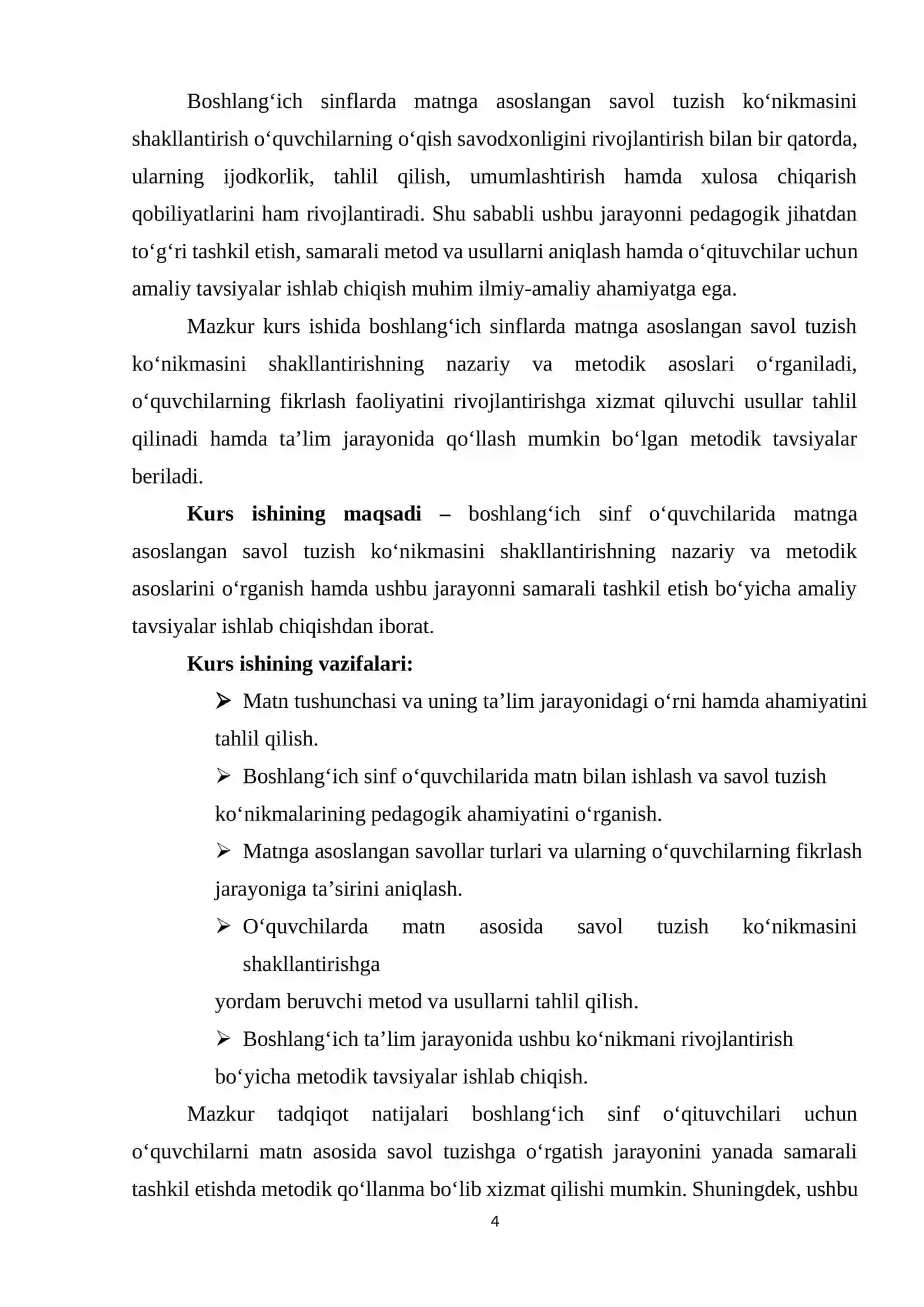 Matnga asoslangan Savol Tuzish Ko‘nikmasi 3