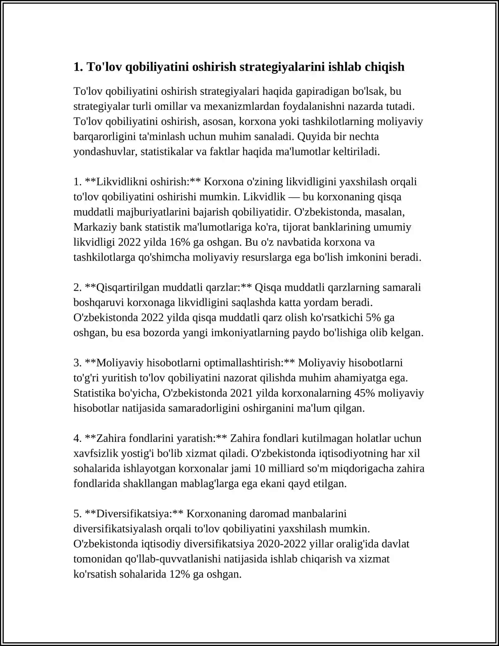 AHOLINING TO’LOV QOBILYATINI OSHIRISH YO’LLARI VA MAMLAKATIMIZDA BU BORADA OLIB BORILAYOTGAN ISHLAR 3