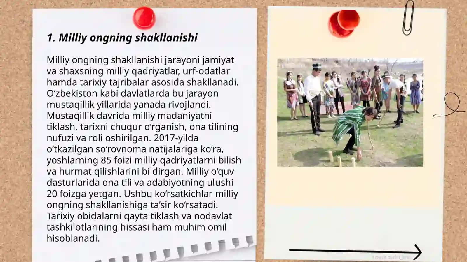Milliy ong va ozlikni anglash 3