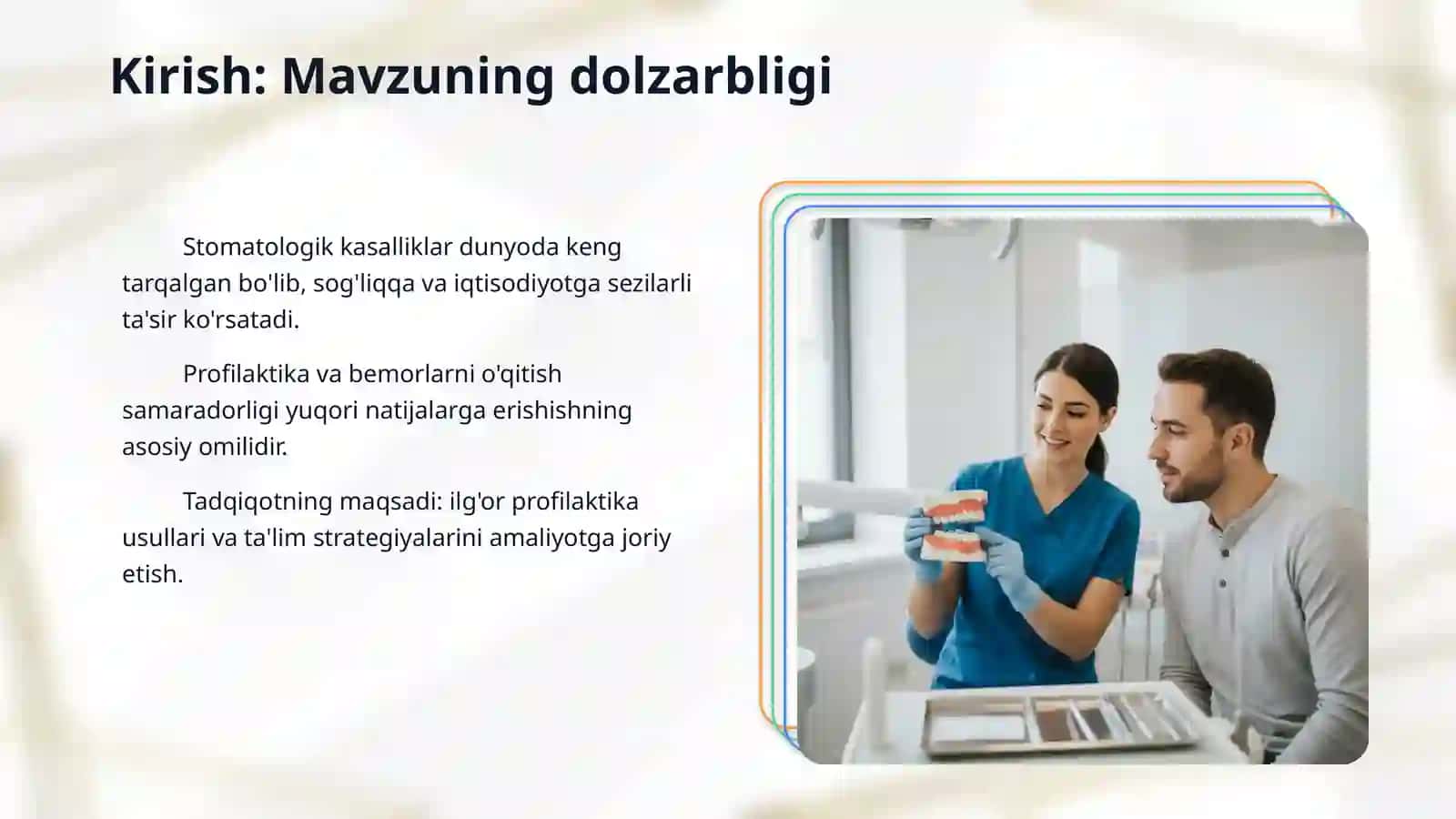 Stomatologik profilaktika va bemorlarni o'qitish 3