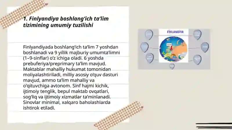 Finlandiya boshlangʻich taʼlim tizimi 3