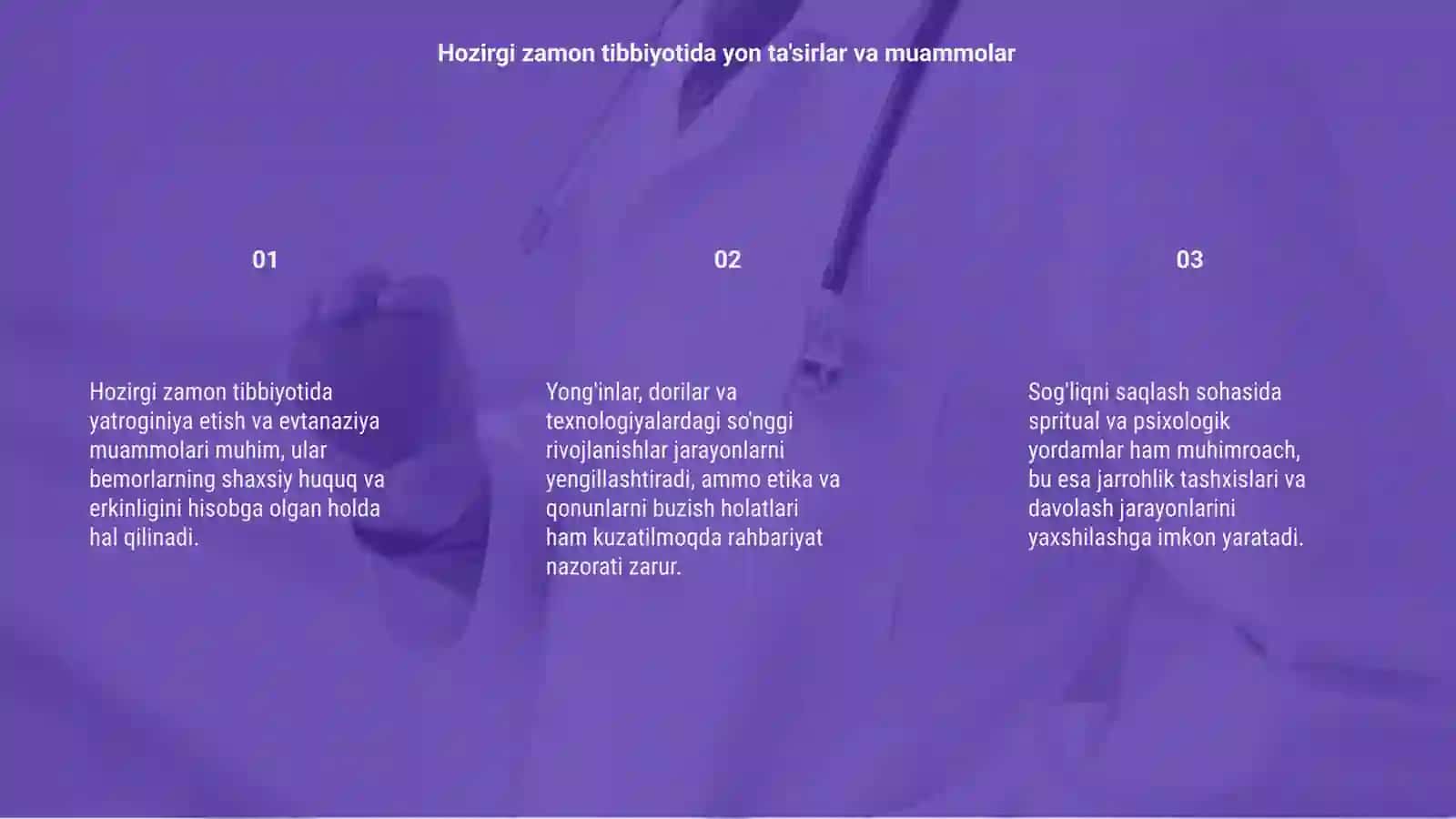 Hozirgi zamon tibbiyotida yatroginiya va evtanaziya muammolari 3