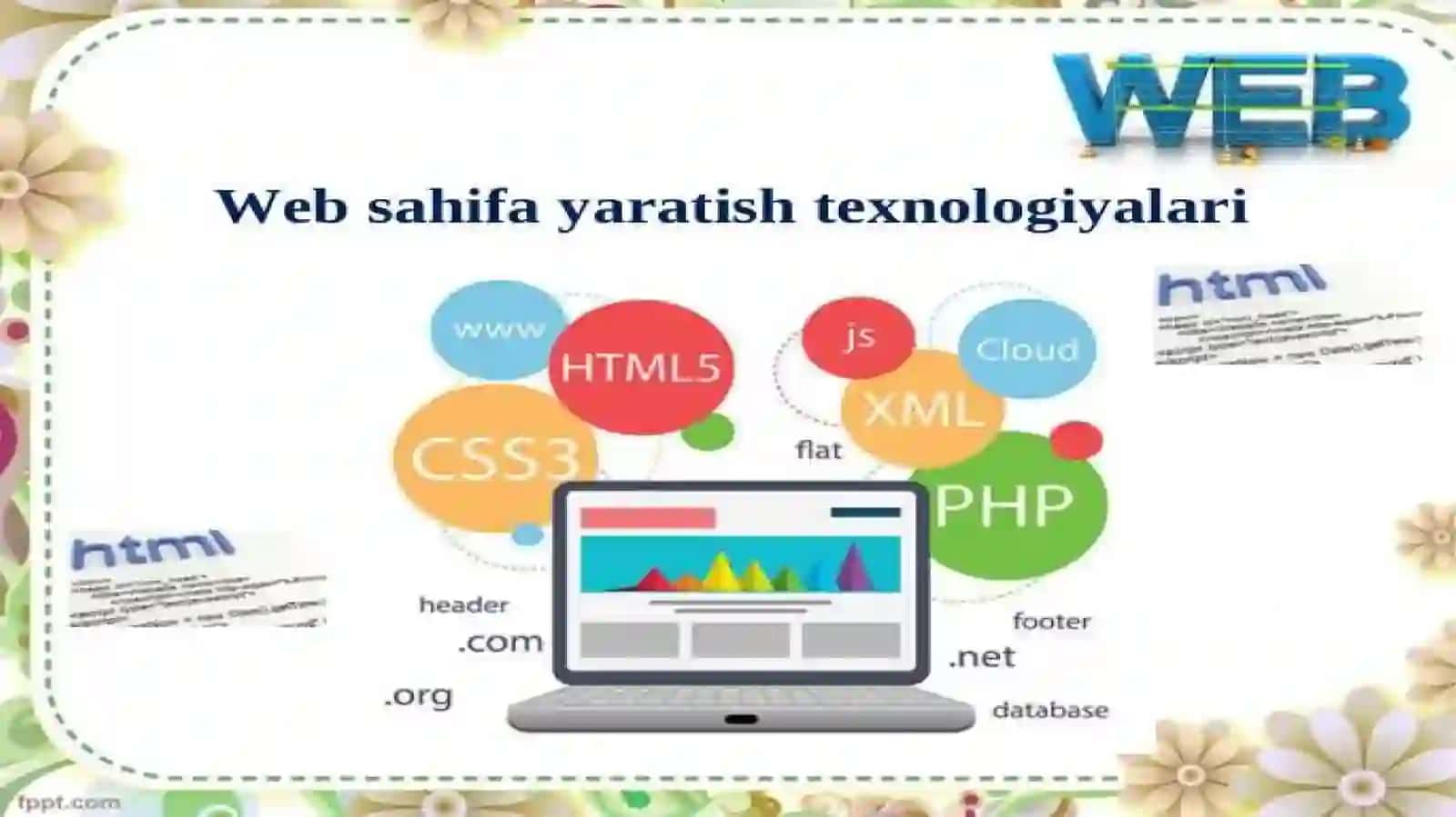 PHP tilida KAFEDRA vebsahifasini yaratish 3
