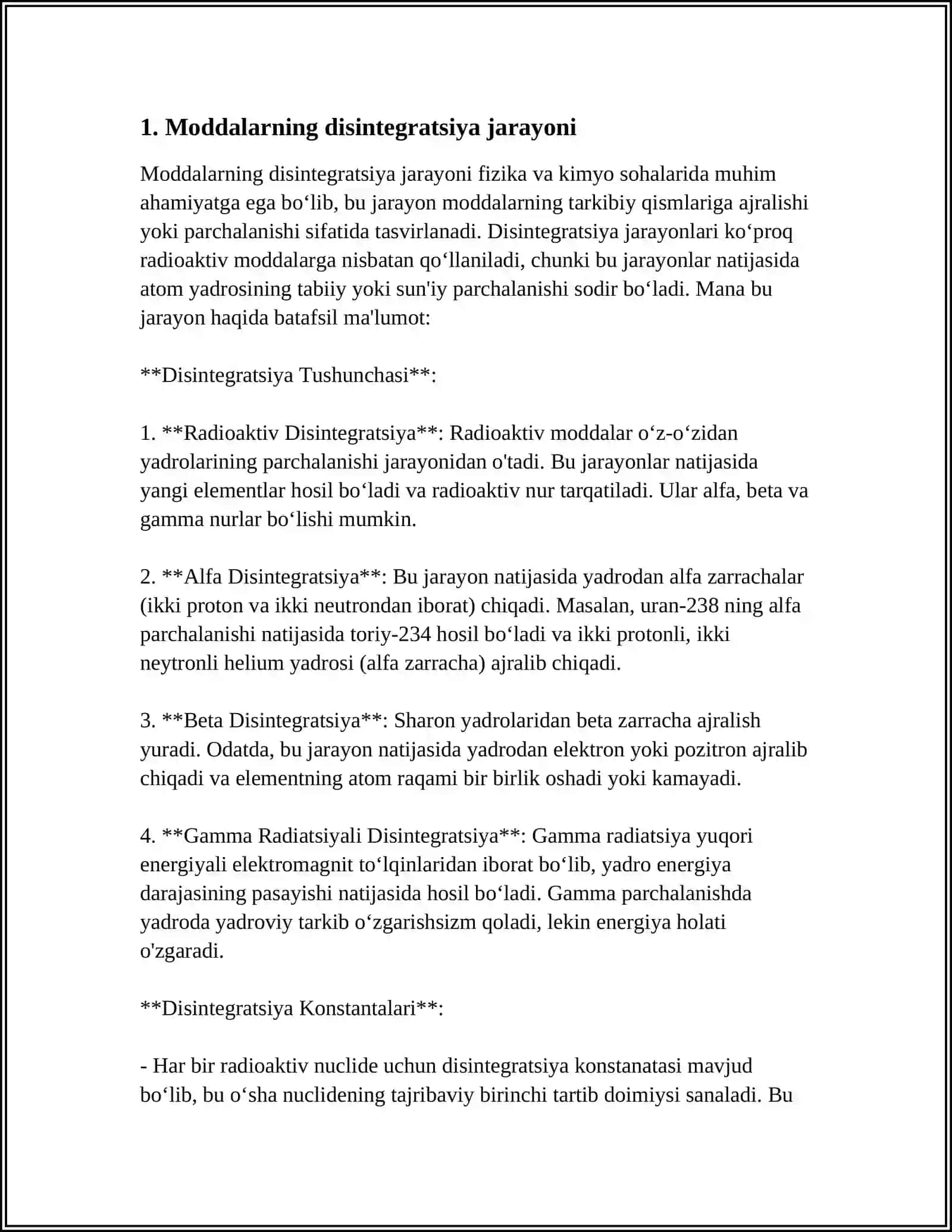 DISTRUKSIYANI TEZLATUVCHI VA SEKINLATUVCHI MODDALAR 3