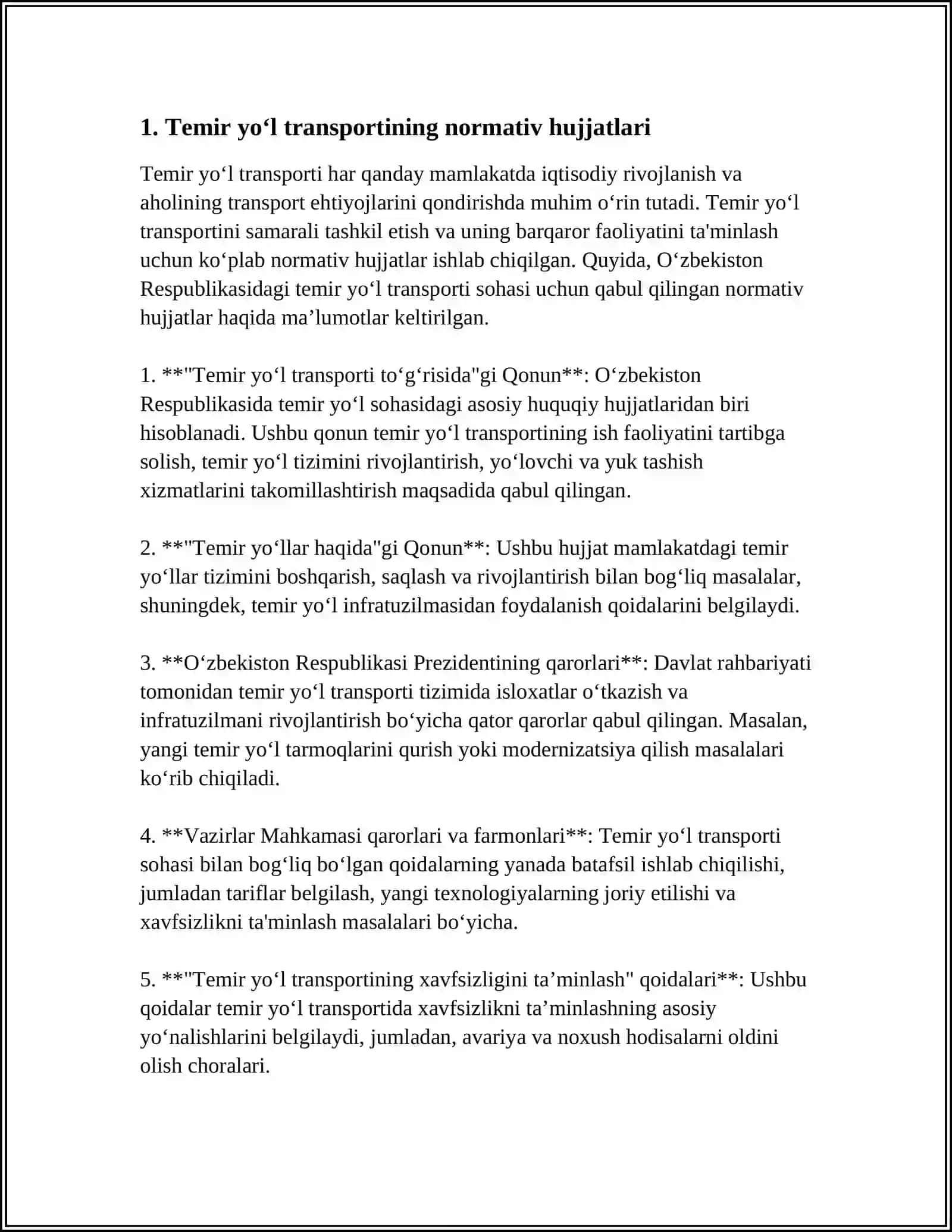 TEMIR JOL TRANSPORTININ NIZAM HUJJETLERI 3