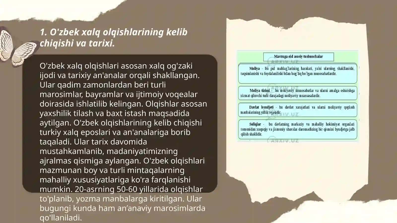 O'zbek xalq olqishlari va qarg'ishlari va mazmunini sharhlab tahlil qilish 3