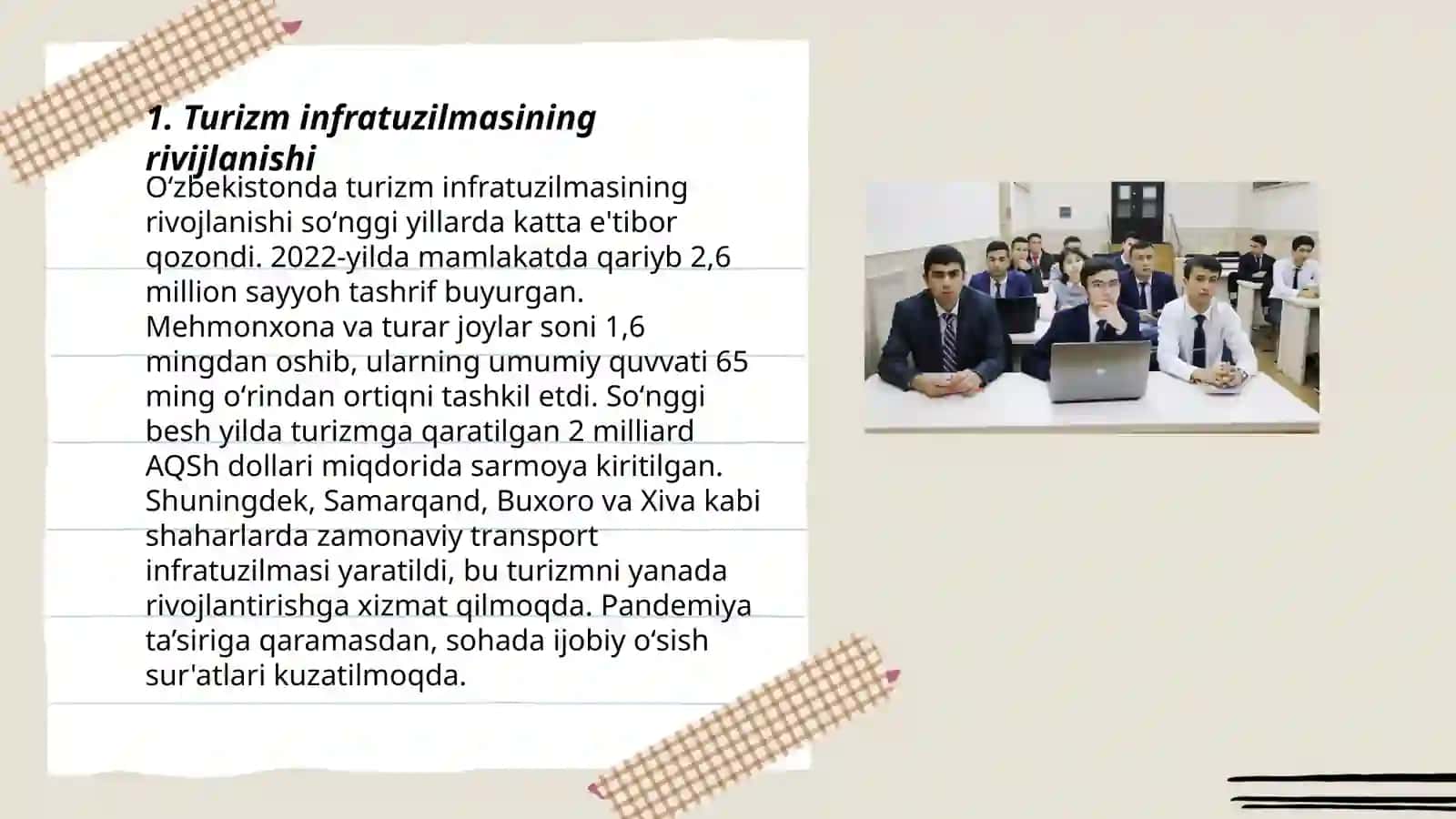 Xalqaro turizm bozoridagi zamonaviy muammolar 3