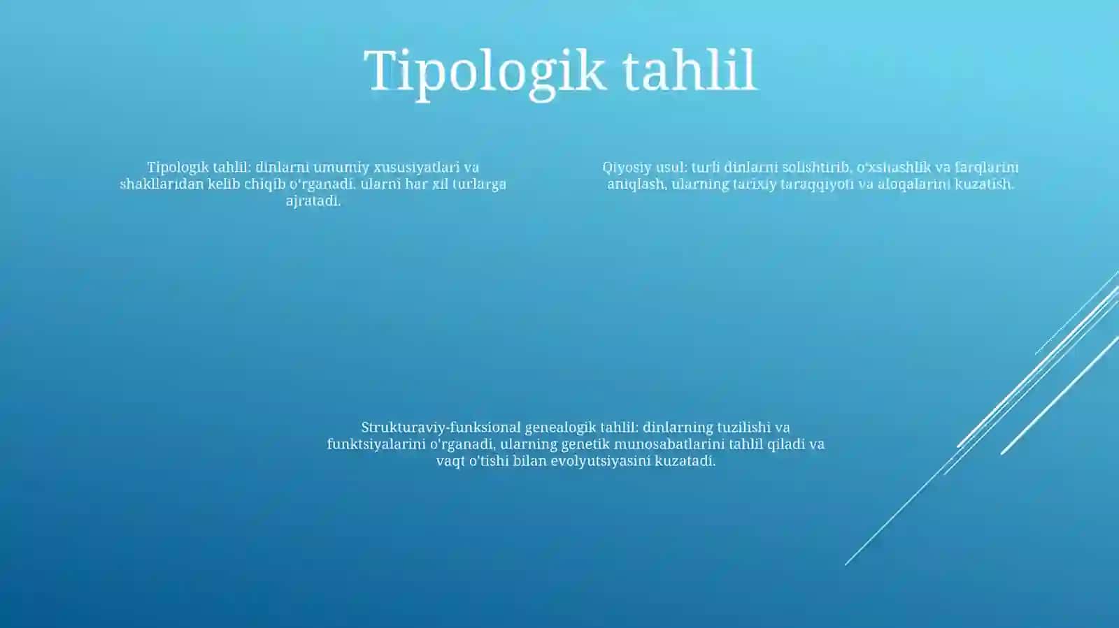 Dinlarni Tadqiq Etish Metodologiyasi: Tipologik, Qiyosiy, Tarkibiy-Funksional Genetik Tahlil 3