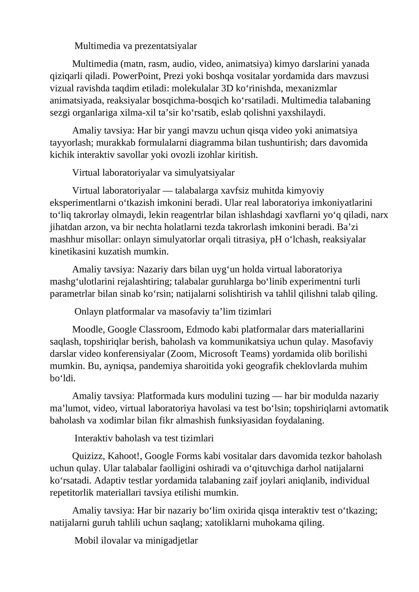 Zamonaviy axborot kammunikatsion texnologiyalardan foydalanish 3