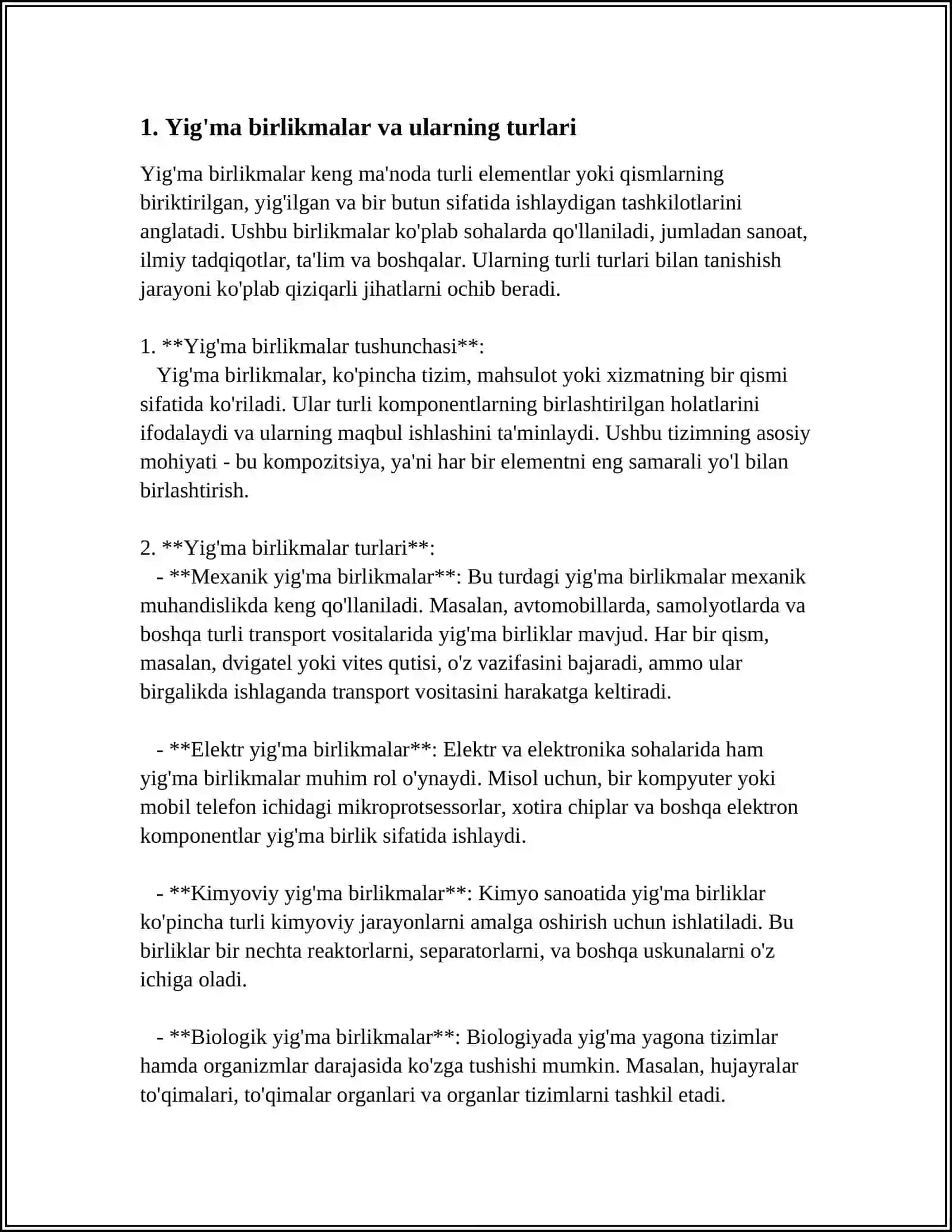 YIG'MA BIRIKMA 3