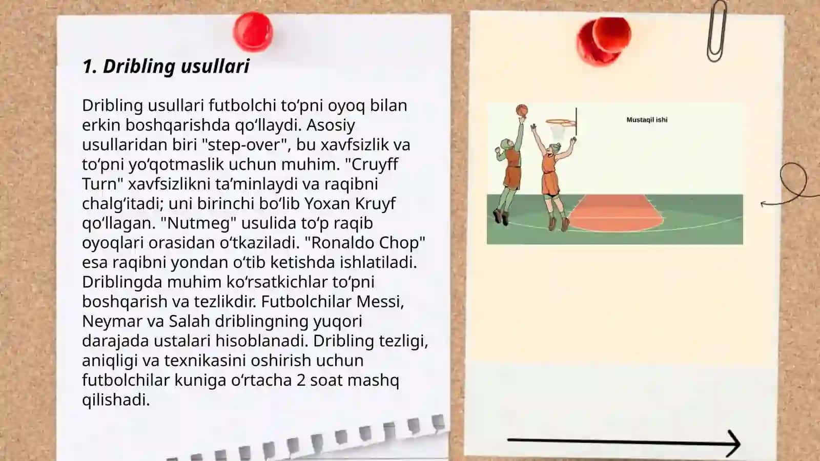 Basketbol o'yinida harakatlanish va to'pni boshqarishning texnik usullarini o'rgatish 3