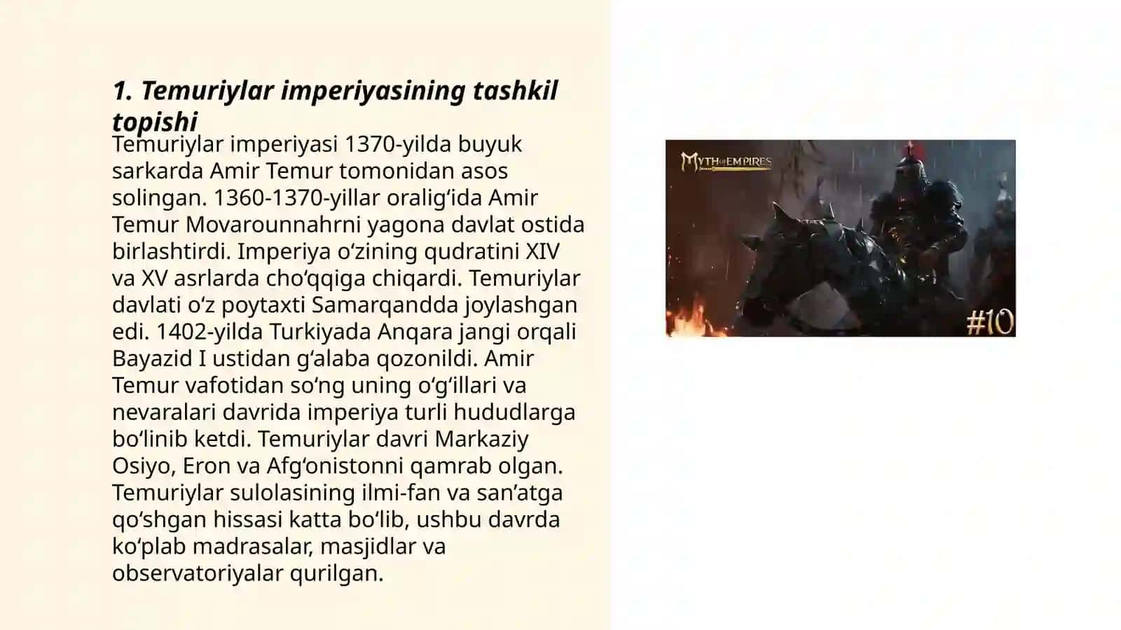 Temuriylar imperiyasi 3