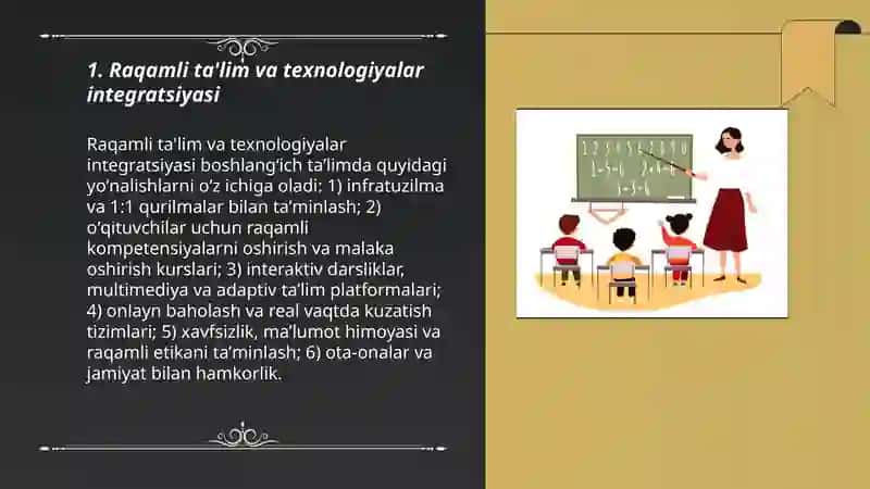 Raqamli ta'lim va texnologiyalar integratsiyasi 3
