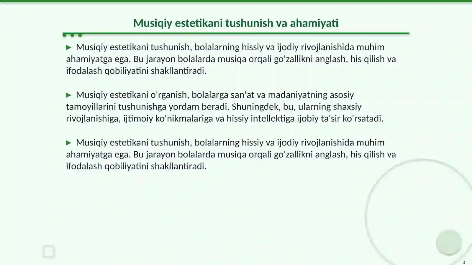 Maktabgacha ta'lim tashkilotlarida musiqiy estitika qobilyatini shakllantirish 3