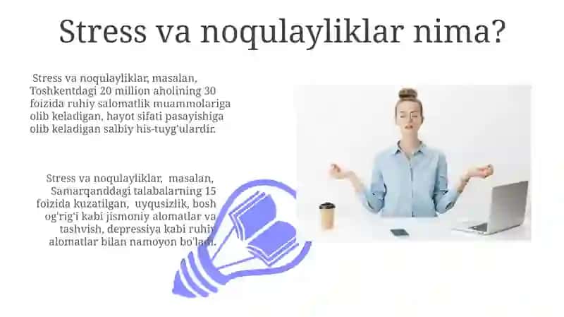 Stress va noqulayliklarni boshqarish 3