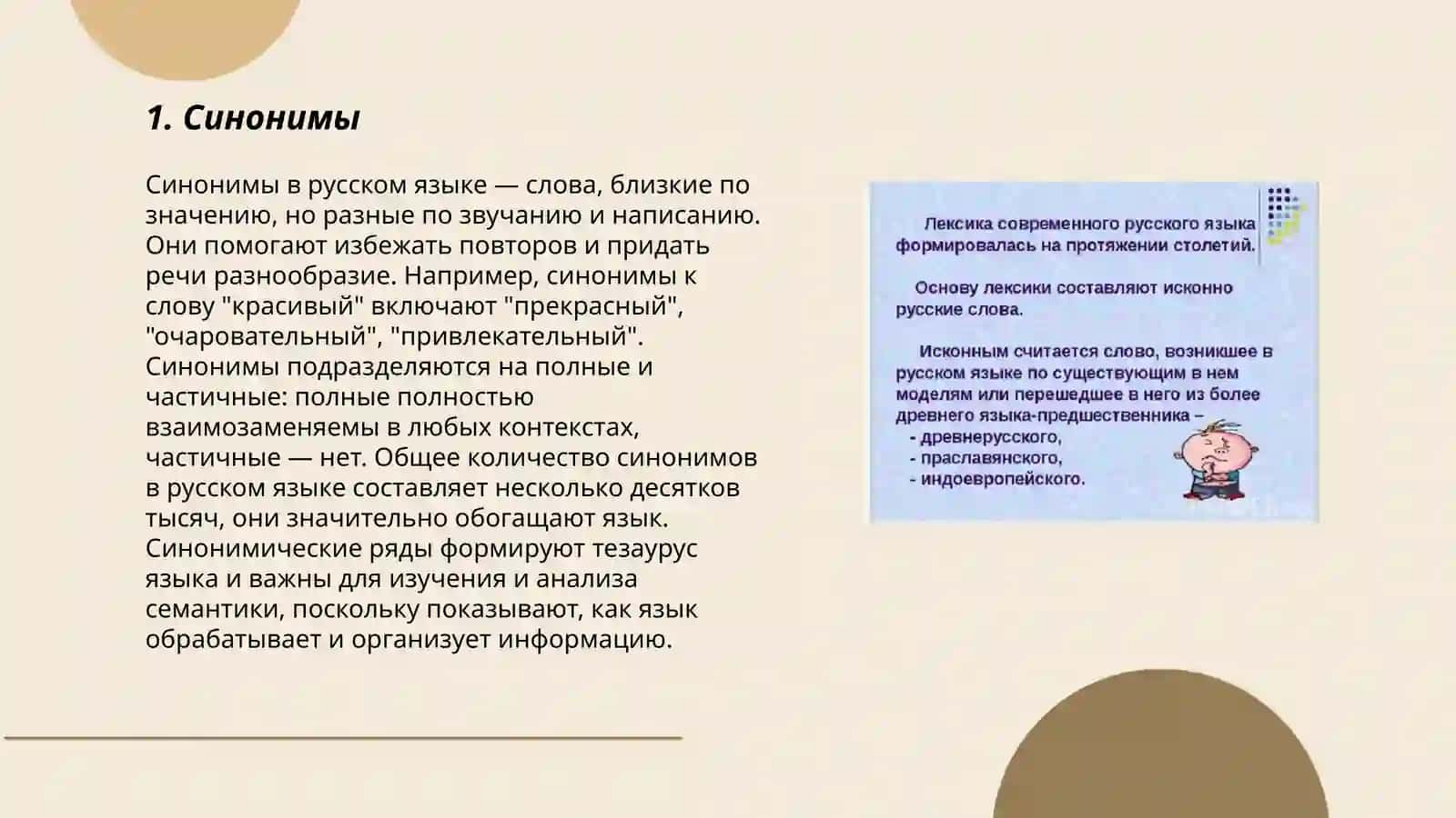 Лексика русского языка 3