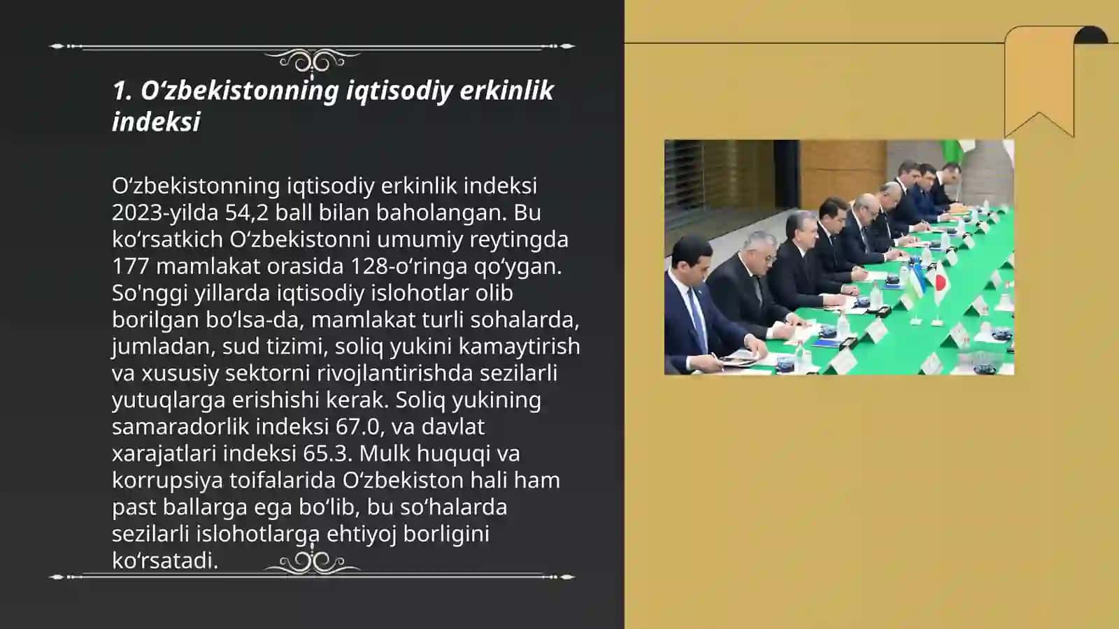 Oʻzbekiston Respublikasining xalqaro reyting va indekslaridagi oʻrni va nufuzining ortib borishi 3