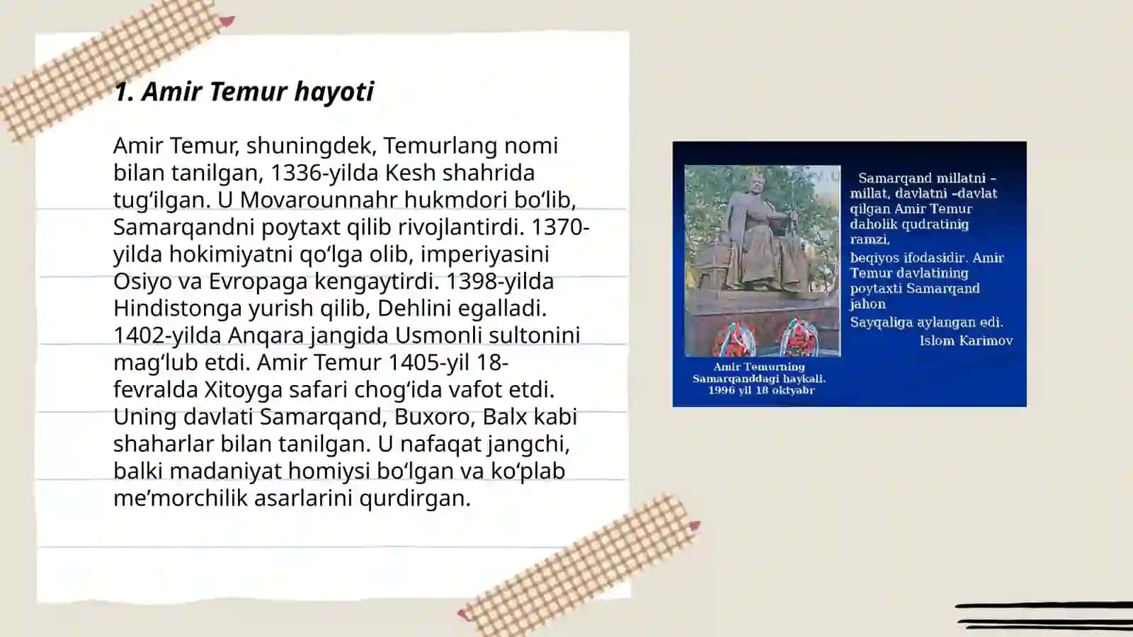 Amir Temur buyuk sarkarda 3