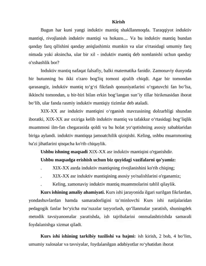 XIX-XXasrlarda induktiv induktiv mantiqning yangi yoʻnalish sifatida vujudga kelishi 3