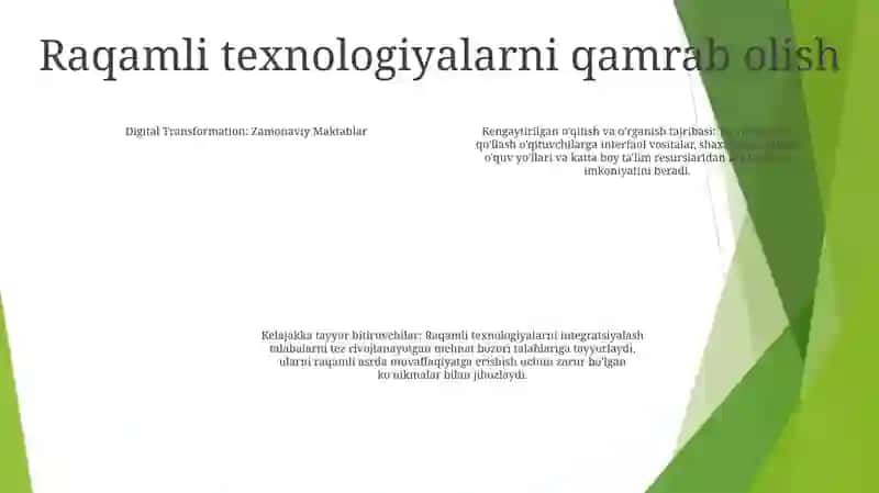 Zamonaviy Maktablar 3