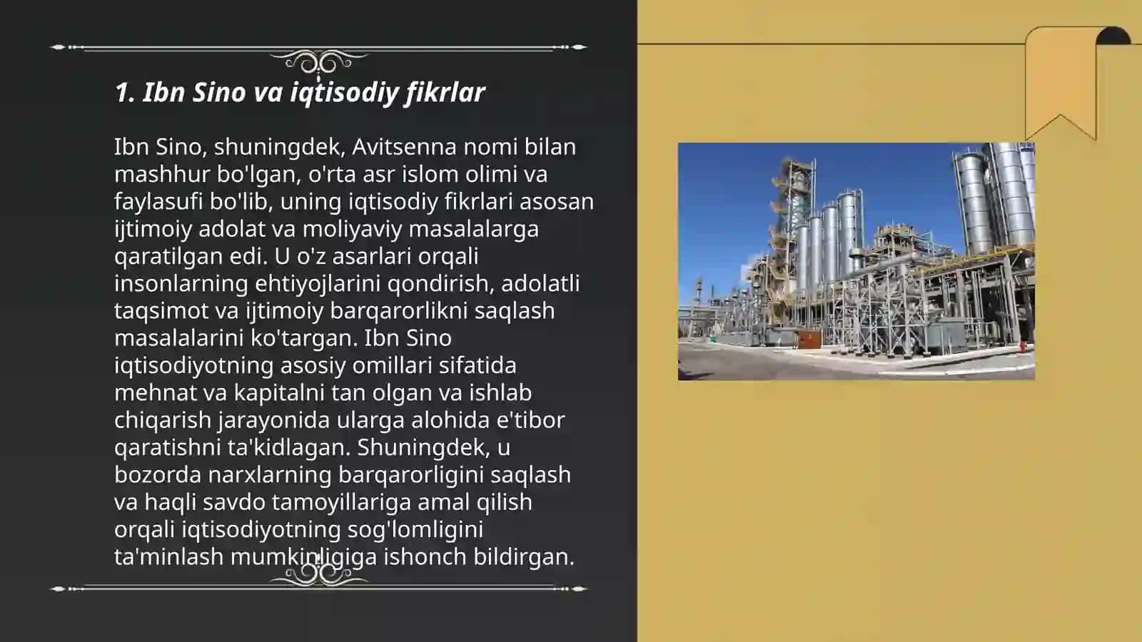 Ibn Sino va iqtisodiy fikrlar 3
