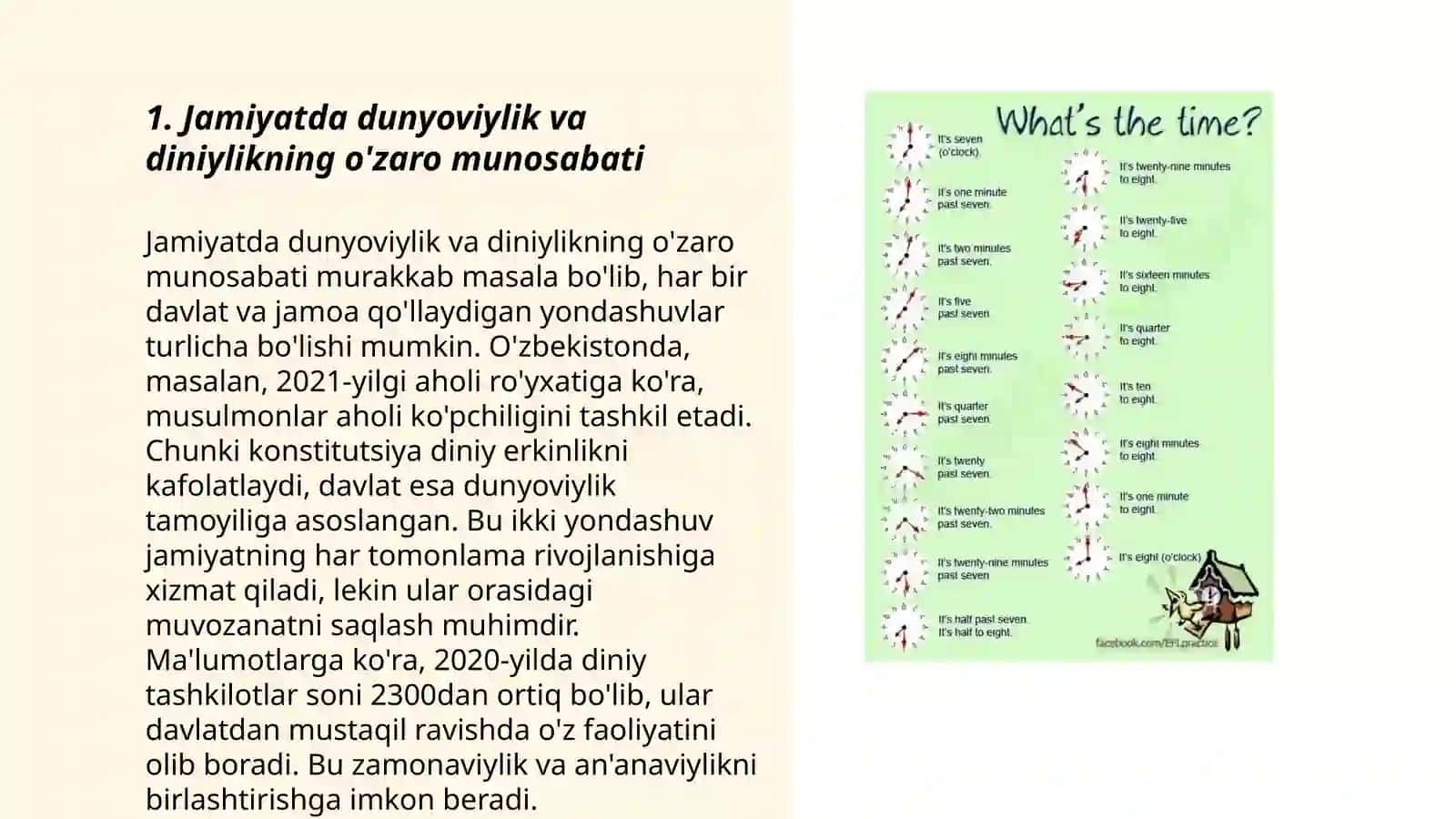 Jamiyat hayotidagi dunyoviylik va diniylik mutanosibligi 3
