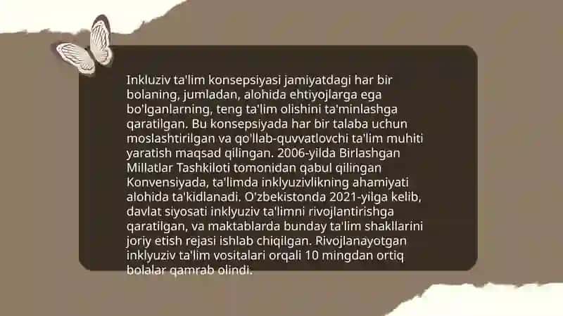 Imkoniyati cheklangan bolalarni umumtaʼlim maktablarida oʻqitishda konseptual talabalar 3