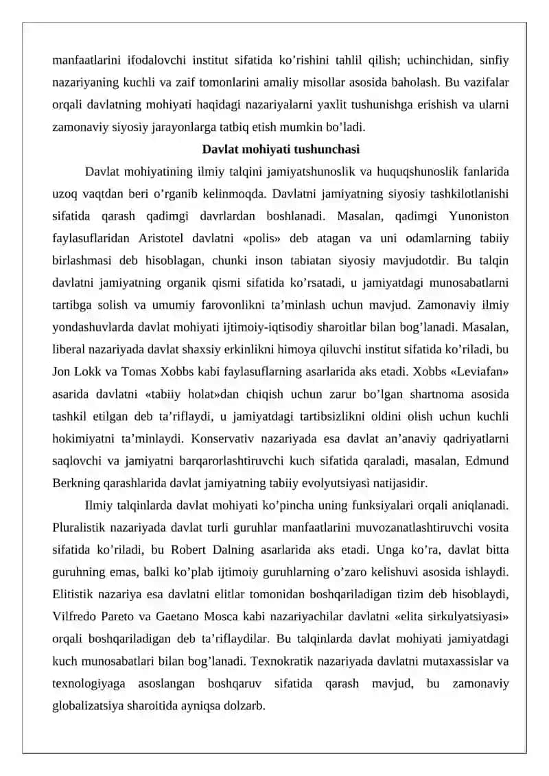 Davlatning mohiyati haqidagi turli nazariyalar 3