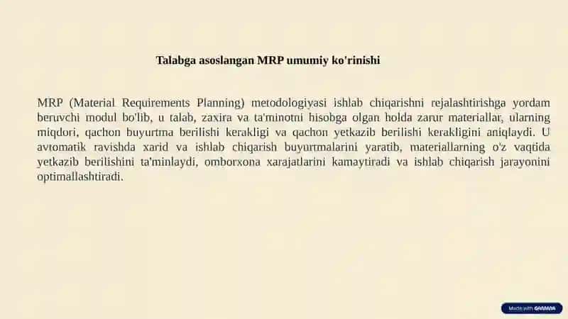 SAPTizimidaMateriallarniBoshqarish(MRP) 3
