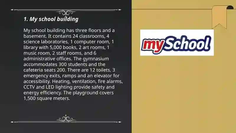 My school building 3