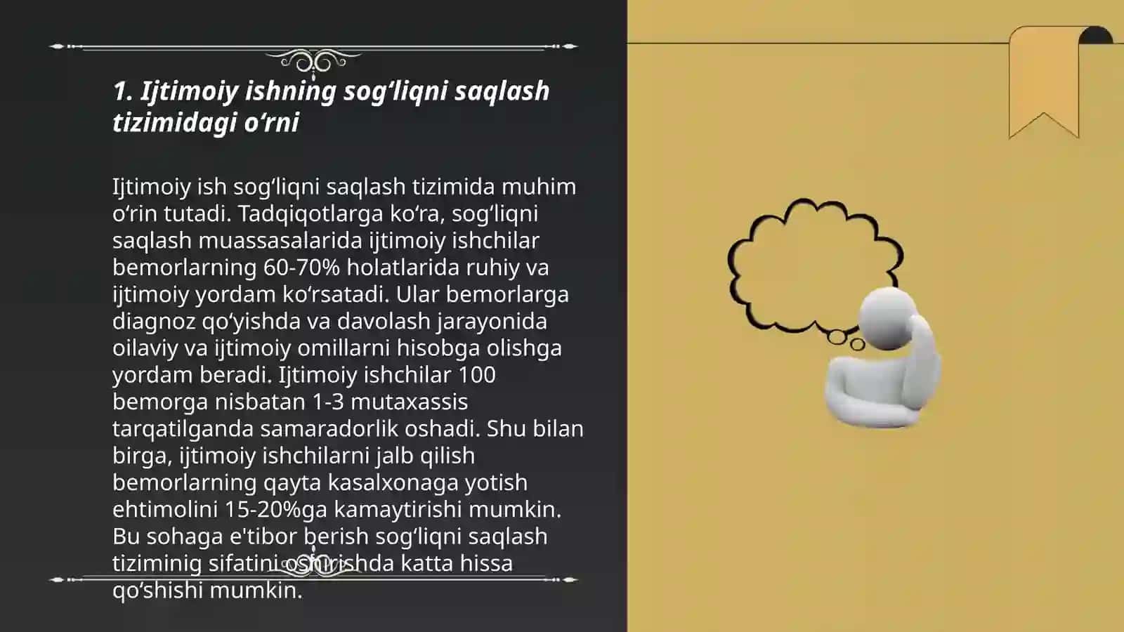 Ijtimoiy ishning sog‘liqni saqlash tizimidagi o‘rni 3